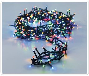 Instalație luminoasă de Crăciun Twinkle colorat, 400 LED