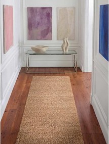 Covor tip traversă bej țesut manual din material bouclé 80x200 cm Notting Hill Portobello – Ted Baker