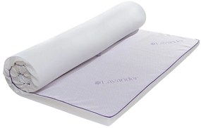 Topper saltea Green Future, Lavanda Therapy Memory 7 zone de confort 120x200 cm, 5 cm