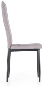 Scaun tapitat K292 gri - H 98 cm