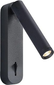 Aplică spot LED de perete ABRIEL LED/6W/230V negru