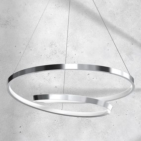 Lustră LED pe cablu LUCERO LED/48W/230V crom lucios