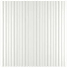 Panou riflaj decorativ 3D din polimer rigid, model Cloud - 12x1.2x270 cm