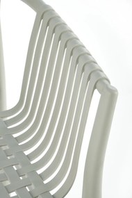 Scaun din plastic K492 gri