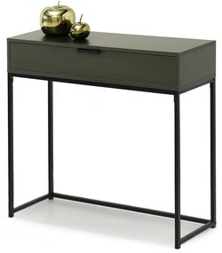 Măsuță consolă Norma M (verde + negru). 1110826