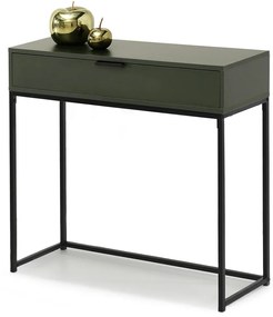 Măsuță consolă Norma M (verde + negru). Promo -15%. 1110826