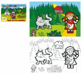 Carte de colorat Mt First Fairy Tales, 21 x 14.5 cm