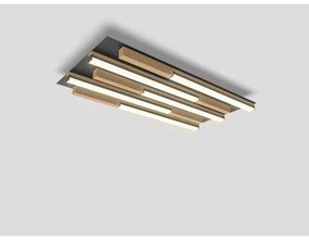 Wofi 9031-506S - LED plafonieră PALERMO dimabilă LED/34W/230V lemn