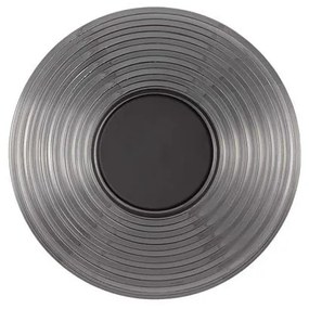 Aplica LED moderna design decorativ NOUS nickel negru/fumuriu
