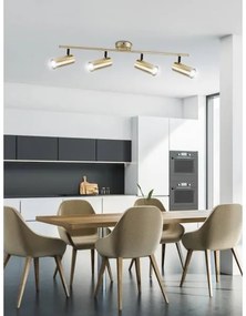 Spot COLLY 4xGU10/15W/230V auriu