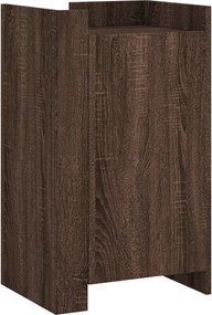vidaXL Dulap, stejar maro, 45x35x75 cm, lemn prelucrat