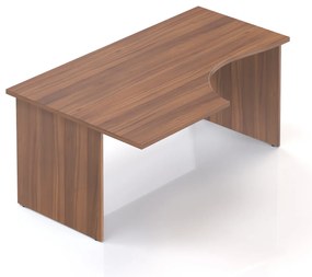 Birou ergonomic Visio 160 x 100 cm, stanga, nuc