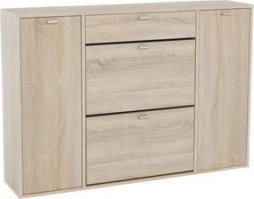 Pantofar ANABELA, stejar sonoma, PAL melaminat, 120x28x85 cm