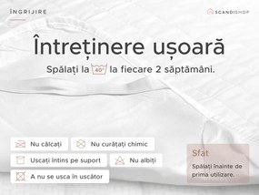 Protectie saltea impermeabila matlasata pentru patut 70 x 140 cm