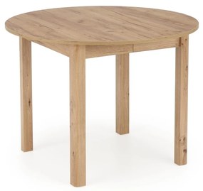 Masa extensibilă Ringo stejar/stejar - L102-142xl102xh76 cm