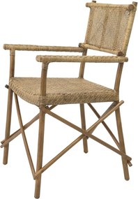 Scaun design clasic din rattan Johor, natur 114647 HZ