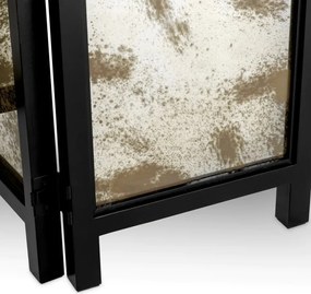 Paravan decorativ LUX, Lemn, Oglinda, Jacques