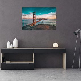 Tablou - Golden Gate, San Francisco (90x60 cm)