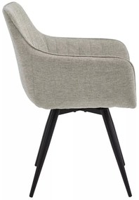 Scaun Ballo bej deschis/negru Brego31