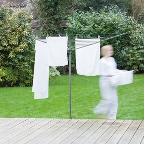 Uscător de rufe argintiu pentru grădină 35 m – Addis