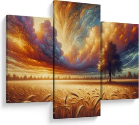 Tablou – Arbore pe câmp (90x60 cm)
