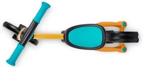 KINDERKRAFT 3în1 tricicletă pentru copii 4TRIKE galben/turcoaz