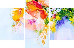 Tablou - Flori,pictură (90x60 cm)