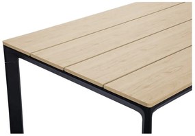 Set 4 scaune negre Kai și masă Thor - Bonami Essentials