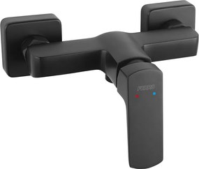 Baterie dus Ferro Vitto Verdeline monocomanda negru mat