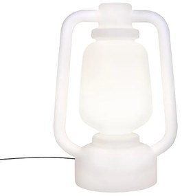 Lampă de podea albă 110 cm IP44- Storm Extra Large