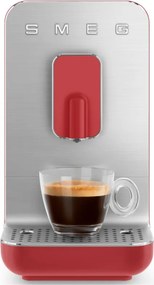 Espressor automat SMEG Collezione BCC01RDMEU, 1350 W, 19 bar, 1,4 l, 8 functii, Rasnita incorporata, Rosu