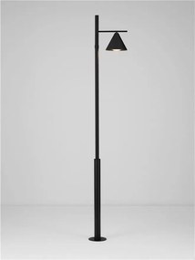 Stalp de exterior IP65 ORIX negru H-220cm