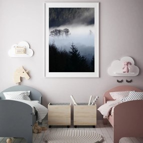 Poster - Păduea în ceață (A4)