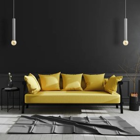 LED Lustră pe cablu TUBA 1xGU10/20W/230V gri