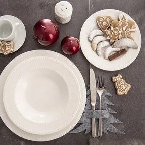 Orion Pungă pentru tacâmuri Stromek gri, 18 x 18cm, set de 2 bucăți