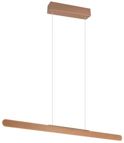 Lustră maro LED Helios – Trio