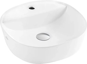 Lavoar pe blat Invena Pejto 40 cm alb