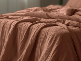 Lenjerie de pat din muselin MUSSARI maro deschis Dimensiune lenjerie de pat: 70 x 90 cm | 140 x 220 cm