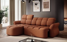Colțar lemn masiv extensibil Beneth 301×185 cm Personalizabil - Stânga, Space 40