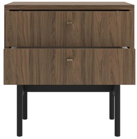 Noptieră Oscar O3  (nuc + negru). 1100508