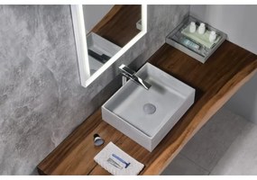 Sapho - Lavoar pentru blat FORMIGO 47,5 x 36,5 cm beton/gri