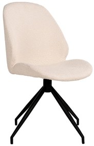 Scaune de dining crem 2 buc. Monte Carlo – House Nordic