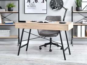 Masă PC Gavon (stejar + negru). 1109758