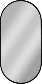 Oglinda reversibila ovala Dubiel Vitrum Joy Black 50x100 cm