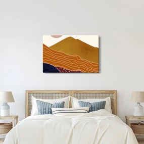 Tablou - Muntele de design Spacefrog N⁰1 (90x60 cm)