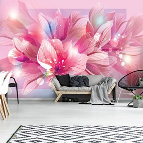 Fototapet - Arta florală - abstract (152,5x104 cm)