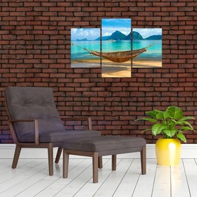 Tablou - Hamac pe plajă 3 (90x60 cm)