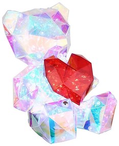 Decorațiune LED dimabilă de masă Globo 28058K BRONDAR LED/3W/5V 1200 mAh ursuleț