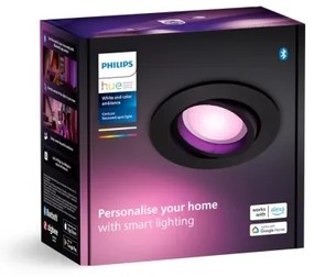 Corp de iluminat LED RGBW dimabil încastrat Philips Hue CENTURA 1xGU10/4,2W/230V