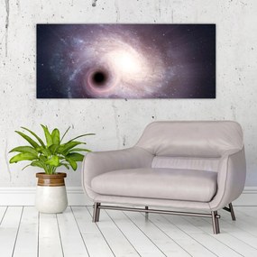 Tablou - Galaxii spiralate (120x50 cm)